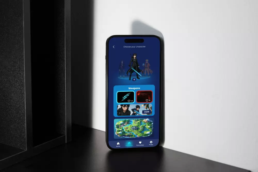 تصميم واجهات ألعاب احترافية بأسلوب أنمي جذاب وسهل الاستخدام