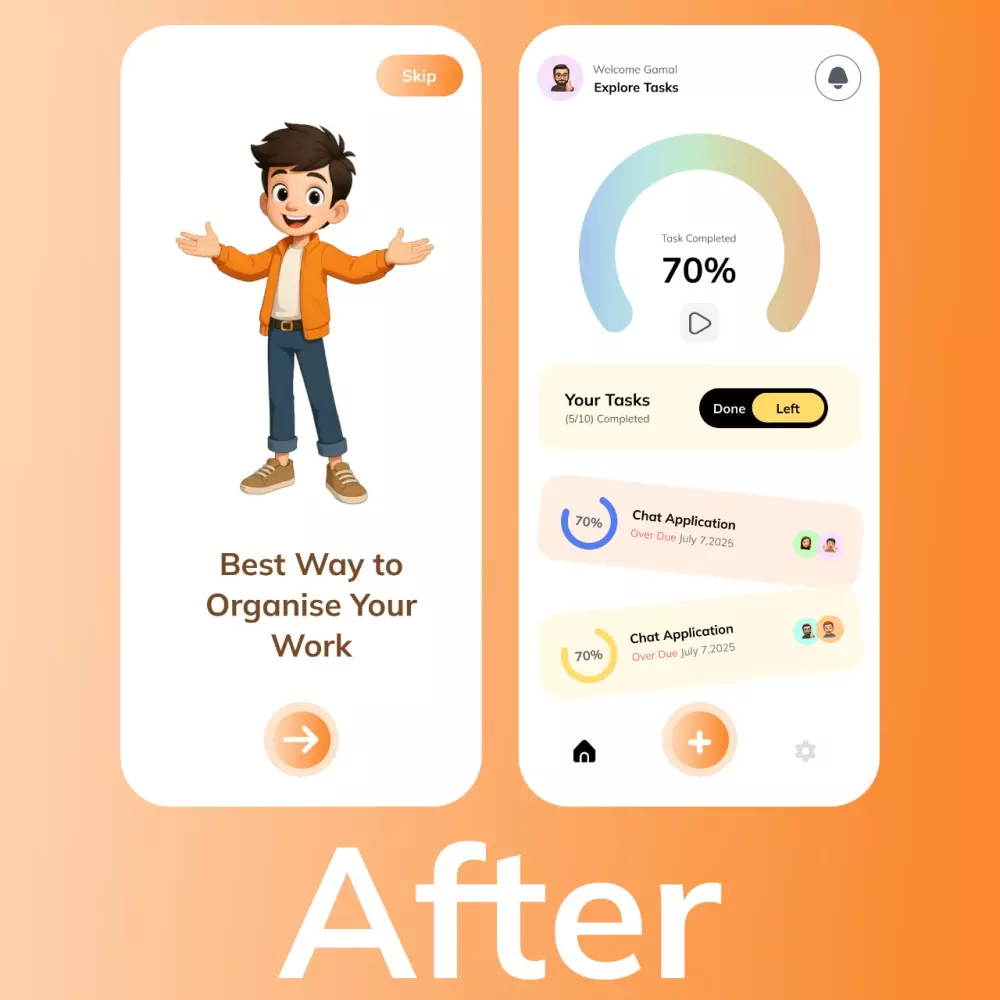 تصميم واجهات ألعاب احترافية بأسلوب أنمي جذاب وسهل الاستخدام