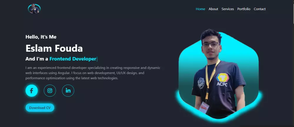 موقع تعريفي لك او لشركتك ( Portfolio )