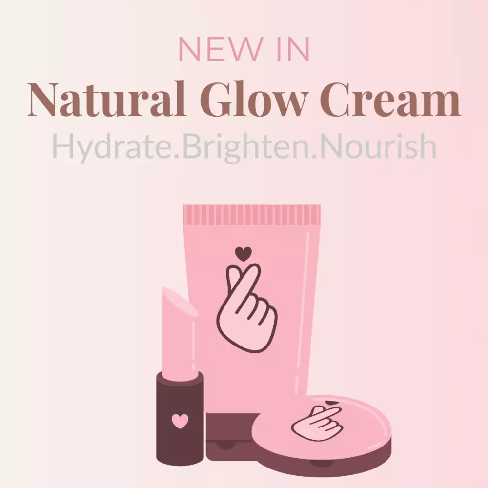بيع شعار احترافي جاهز لمنتج عناية بالبشرة – Natural Glow Cream