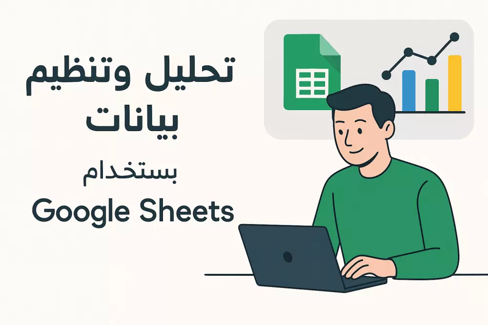 تحليل بيانات وتنسيق جداول باستخدام google sheets