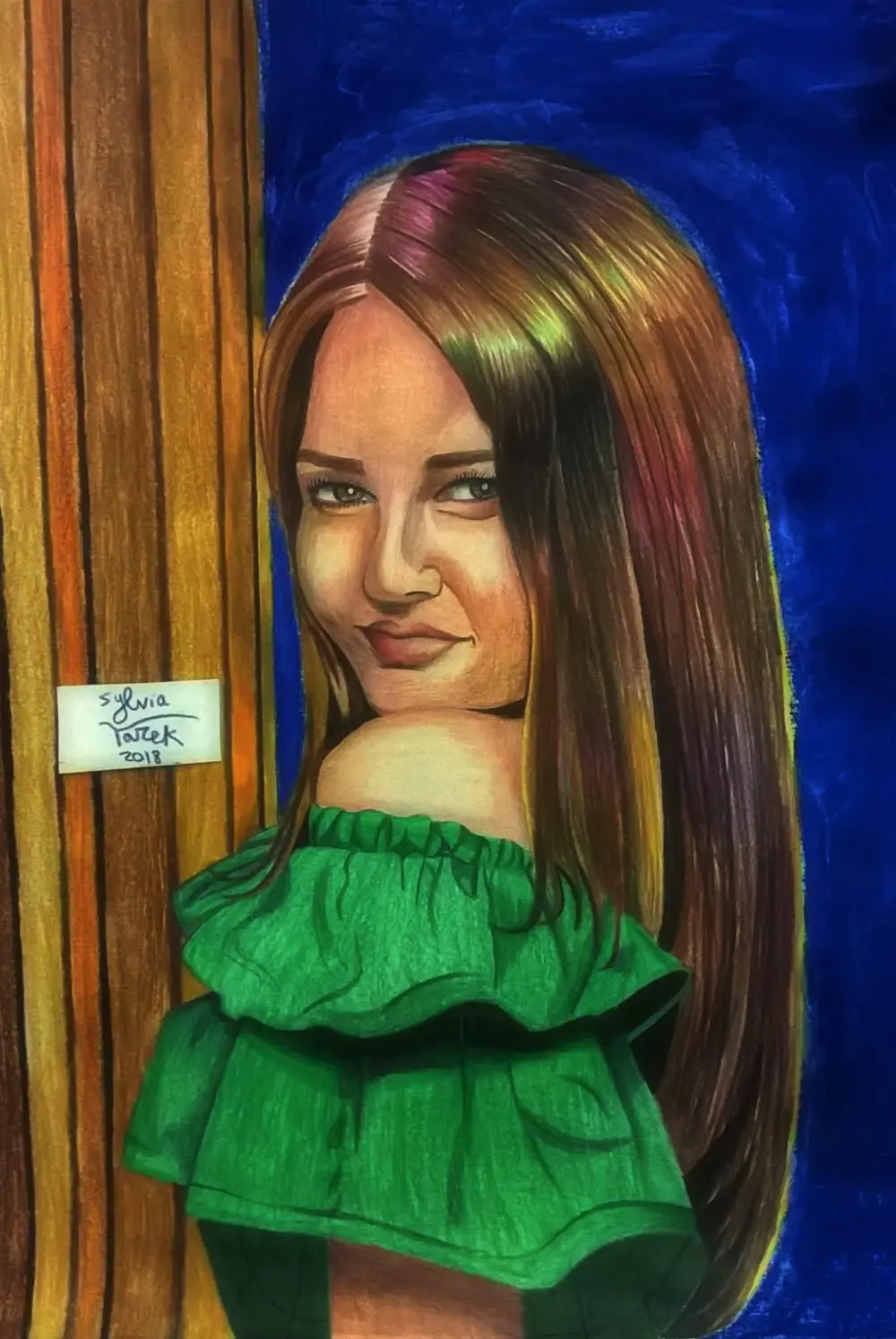 رسم بورتريهات احترافية بالقلم الرصاص أو الألوان الخشب بدقة عالية