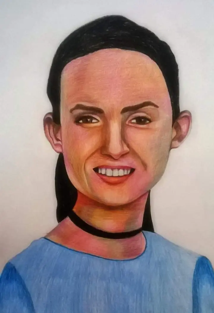 رسم بورتريهات احترافية بالقلم الرصاص أو الألوان الخشب بدقة عالية