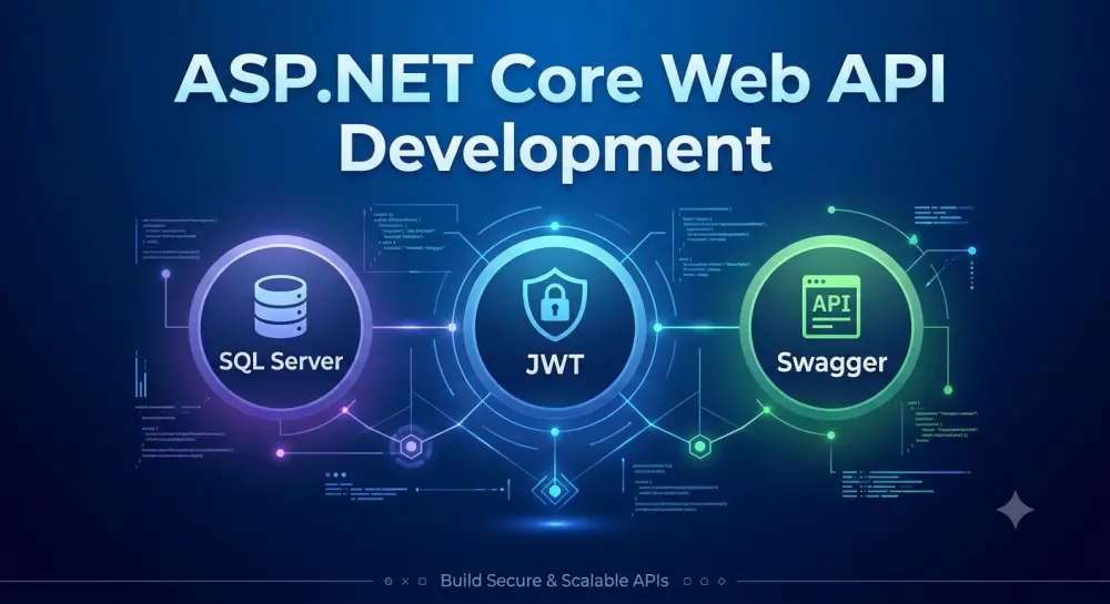 تطوير REST API احترافي باستخدام ASP.NET Core مع SQL Server و JWT و Swagger