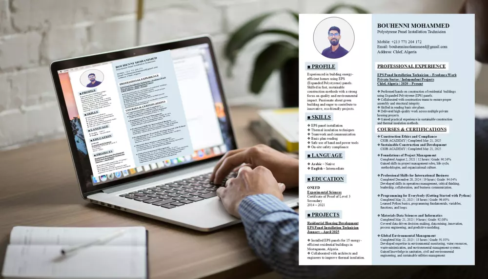 سأقوم بكتابة سيرة ذاتية احترافية متوافقة مع أنظمة ATS
