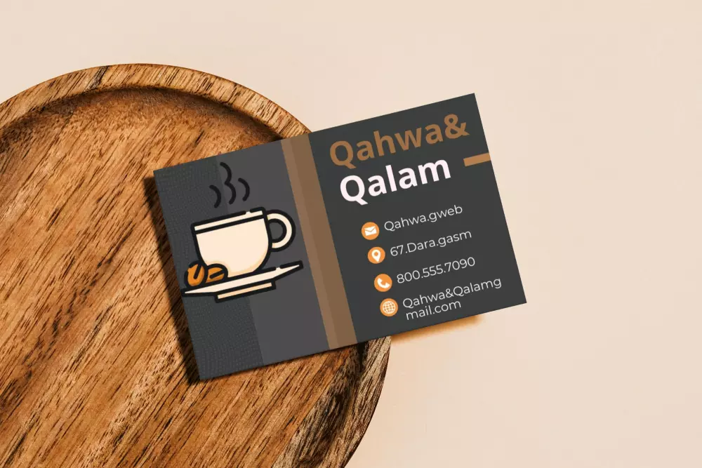 تصميم بطاقة عمل احترافية تعكس هويتك التجارية بأسلوب مميز