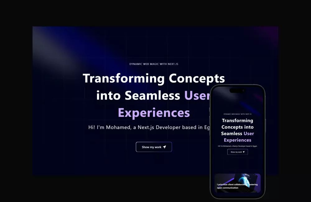 تحويل تصميم PSD / Figma / XD إلى صفحة ويب متجاوبة