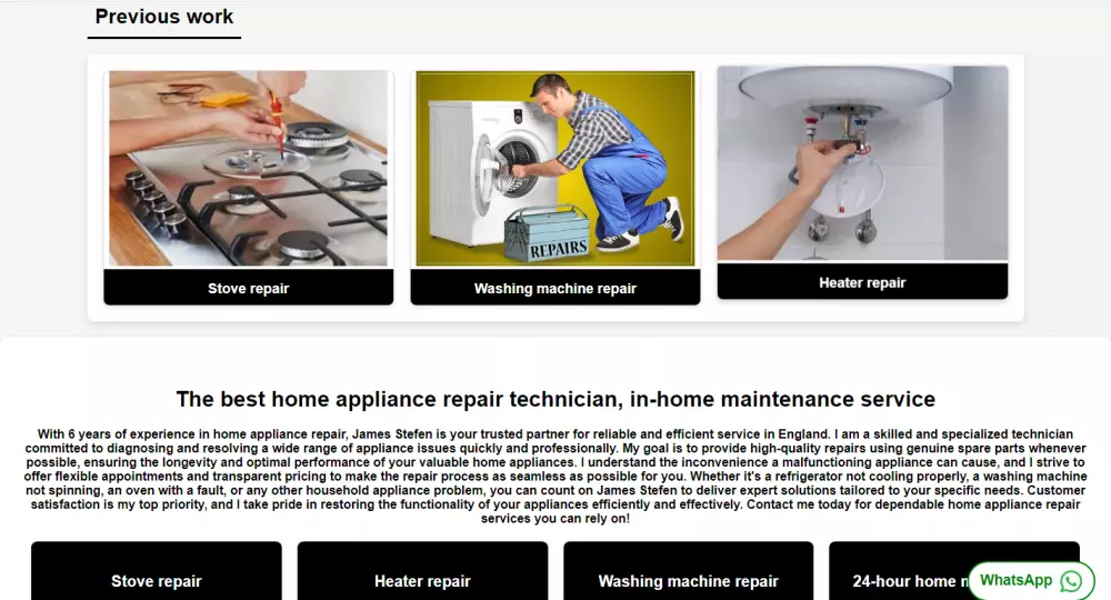 تصميم موقع ويب احترافي وسريع الاستجابة