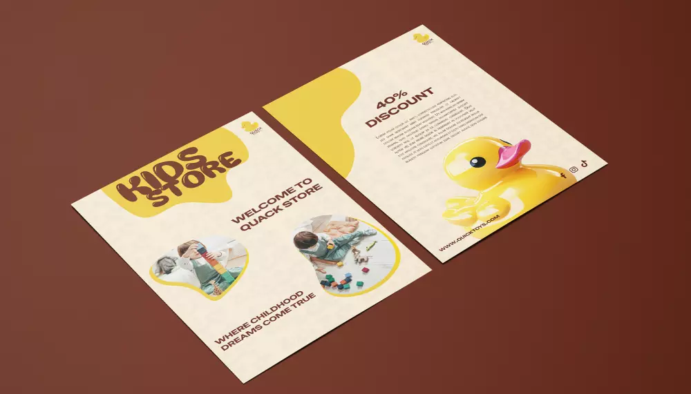 تصميم فلاير إعلاني احترافي يجذب الانتباه