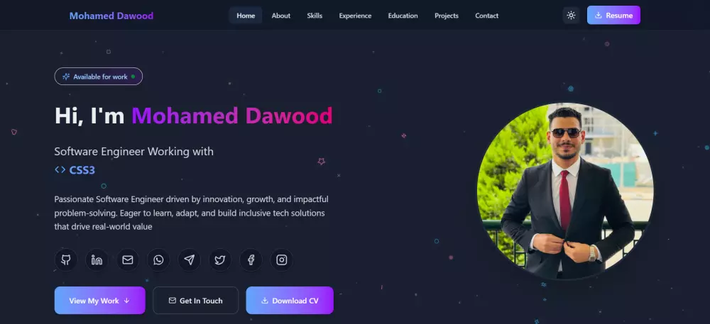 برمجة و تصميم المواقع الإلكترونية