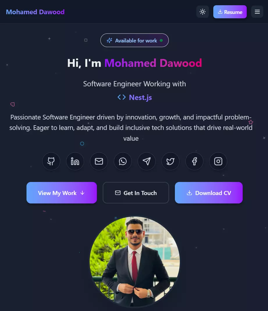 برمجة و تصميم المواقع الإلكترونية