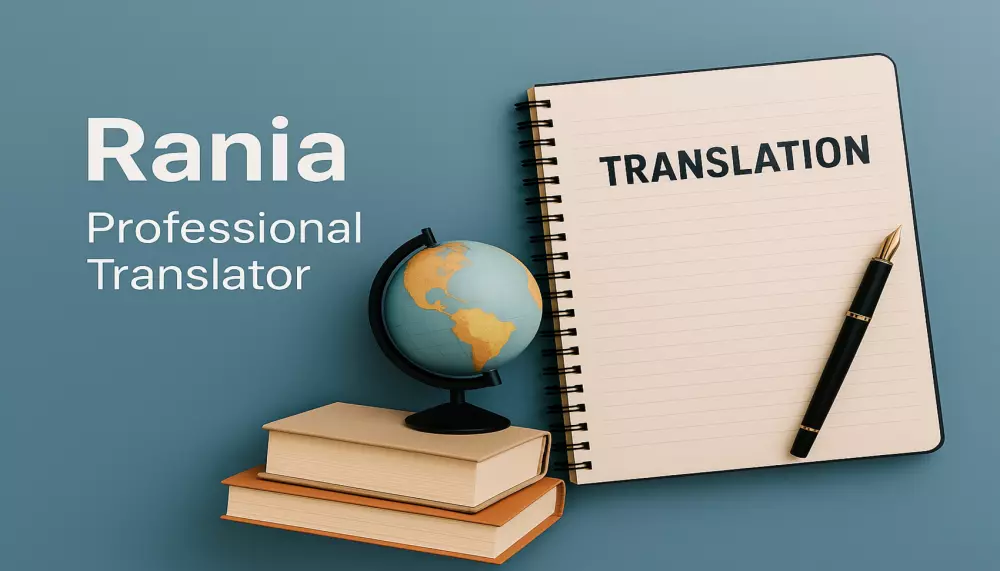 ترجمة إحترافية يدوية من العربية إلي الإنجليزية والعكس