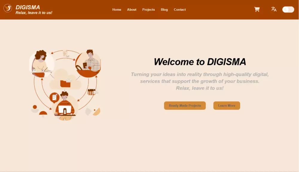 انشاء مواقع الكترونية باستخدام أحدث التقنيات