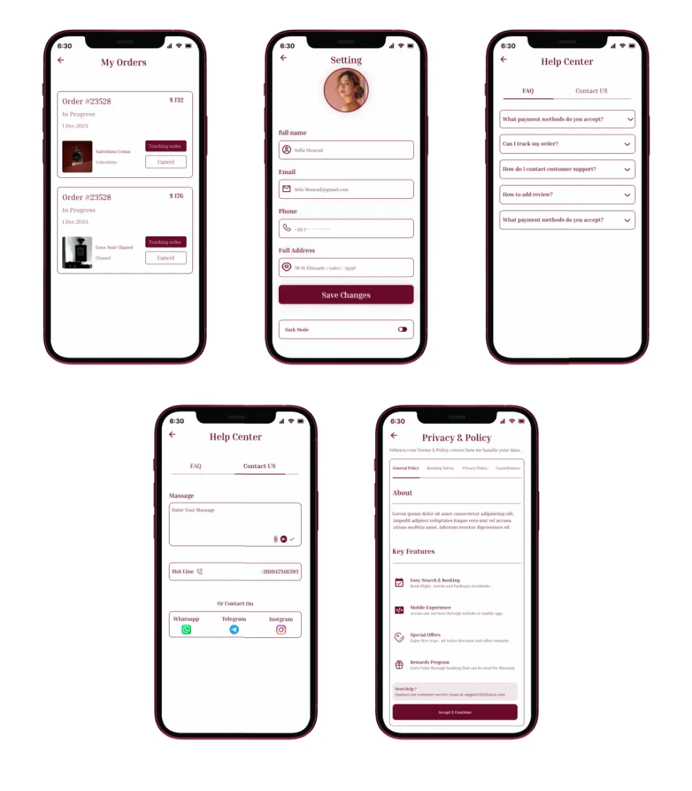 تصميم UI/UX Design للمواقع و تطبيقات الهواتف