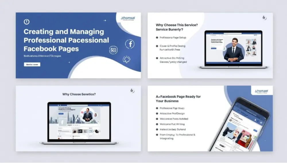 إنشاء وإدارة صفحات فيسبوك احترافية لعملك