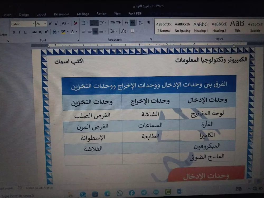 كتابه مذكرات و ابحاث على word مقابل 25 دولار