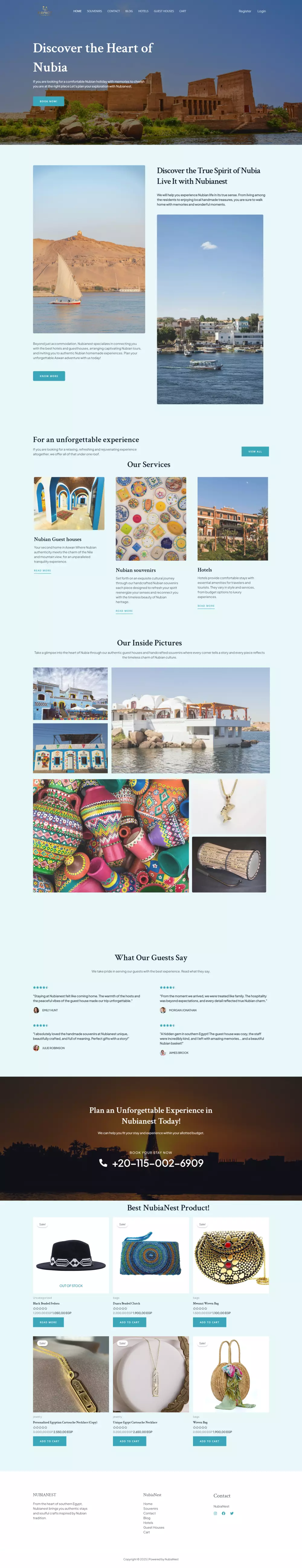 تصميم موقع سياحي احترافي بالوردبريس للترويج للوجهات والفنادق