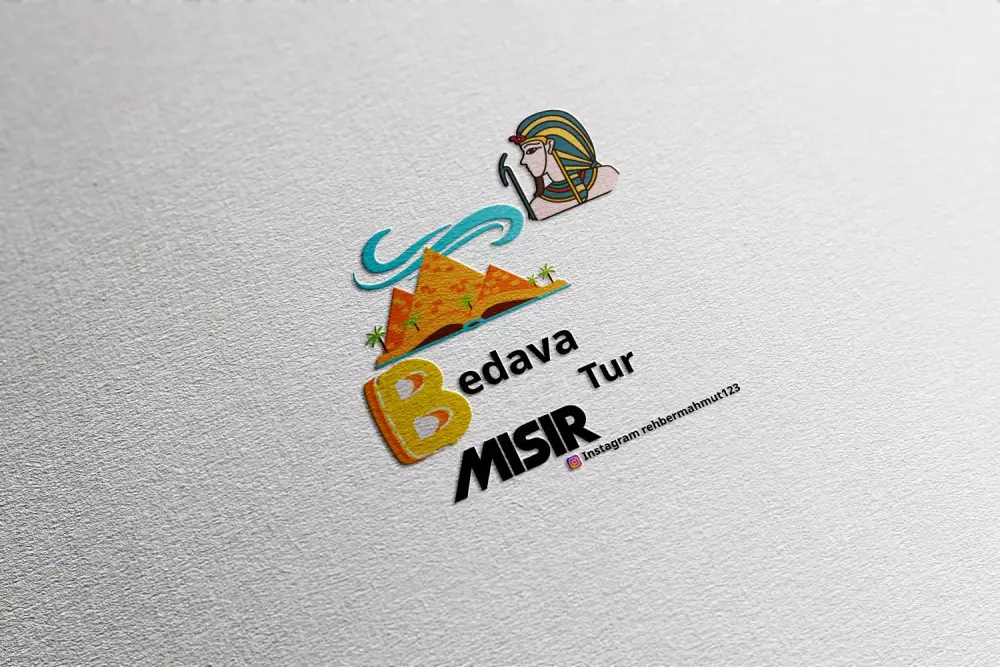 تصميم بوستر  لمرشد سياحى مصرى للاتراك