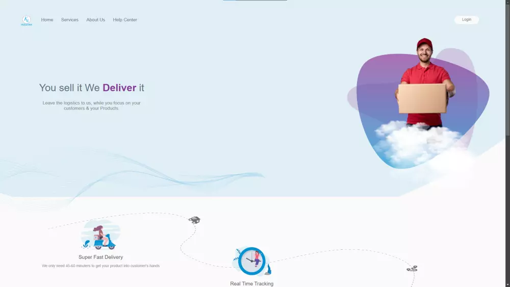 إنشاء موقع إلكتروني عصري ومميز بواجهة واحدة باستخدام React وTailwind CSS