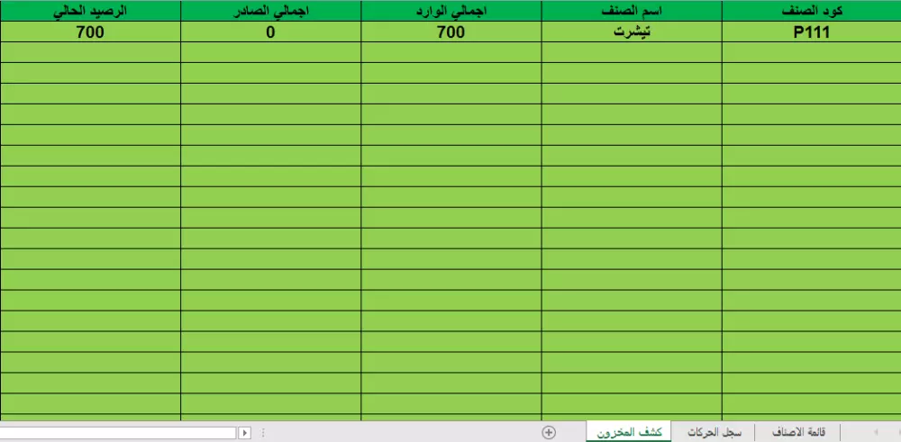 مستخدم الاكسل متوسط لعمل نمازج او تنسيق جداول