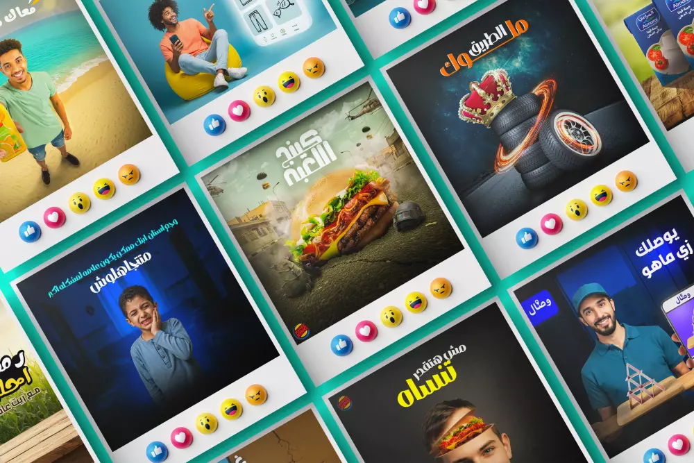 تصميم سوشيال ميديا مقابل 10 دولار