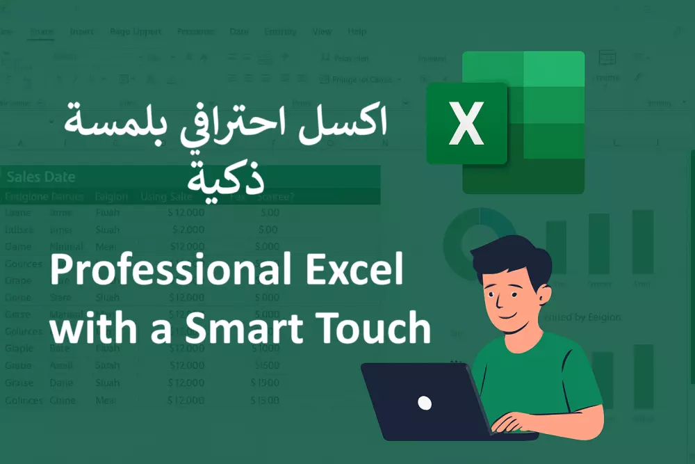 كل ما تحتاجه ليصبح ملفك الإكسل أداة ذكية واحترافية