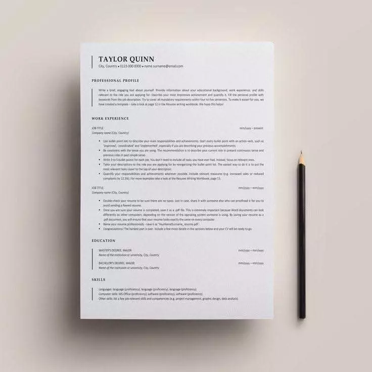 . قدّم على وظائف عالمية بـ CV احترافي يمر من نظام ATS