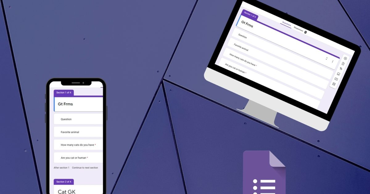 بناء استبيان للتسجيل أو لإستطلاع الرأي على google forms
