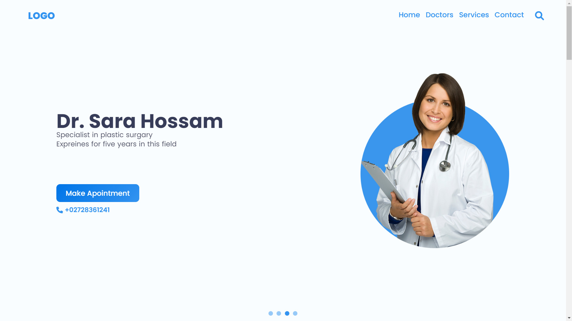 تحويل تصميم إلي صفحة ويب متجاوبة مع جميع الشاشات