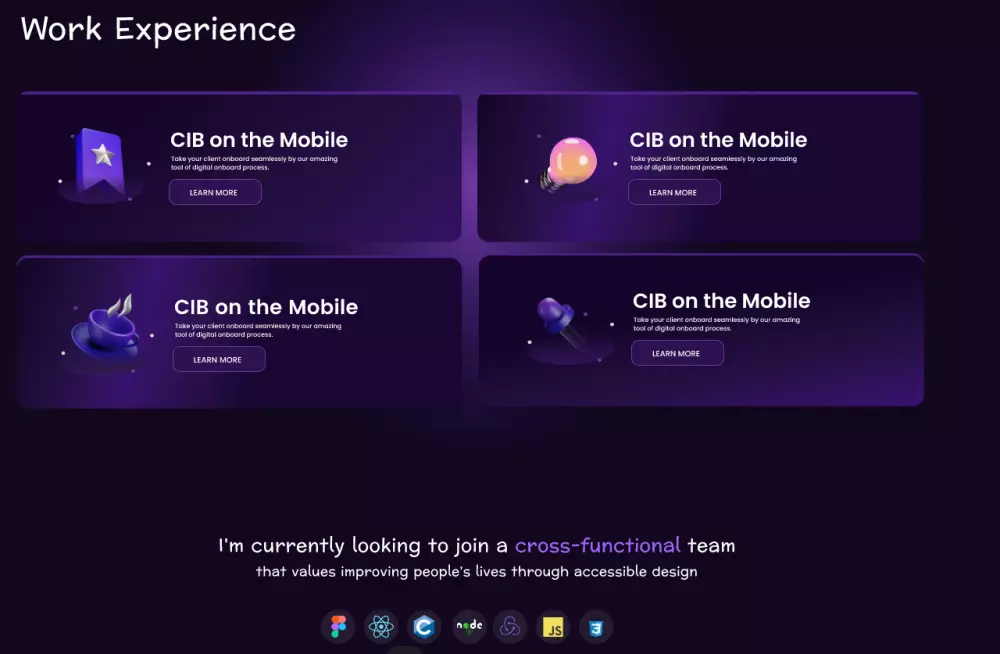 عمل portfolio , github readme file مخصصة لمعلومات ال cv