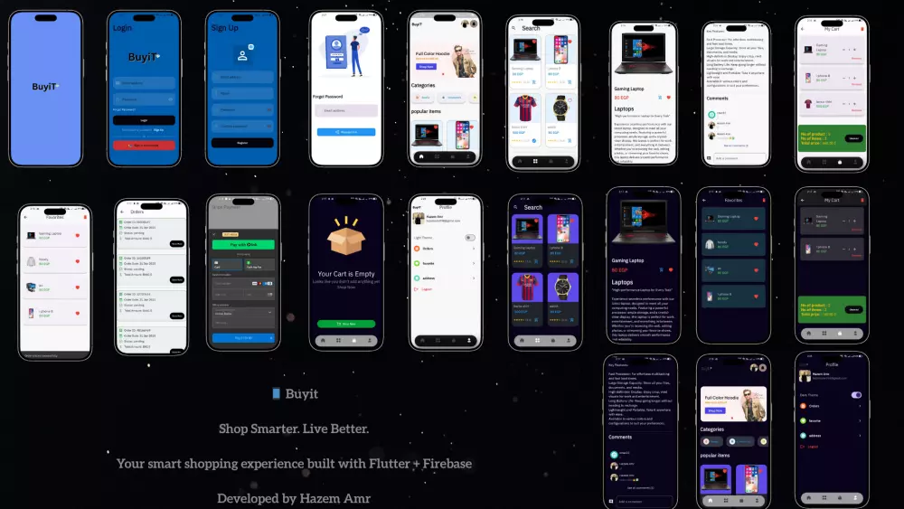 برمجة تطبيقات Flutter احترافية لأندرويد وiOS