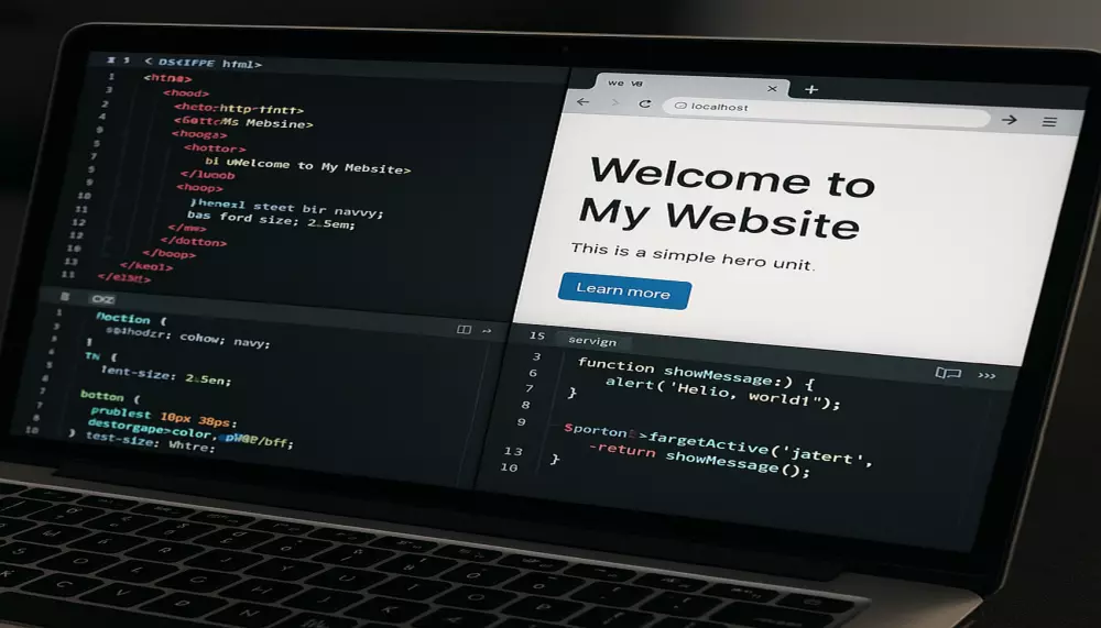 تطوير مواقع ويب بتقنيات حديثه