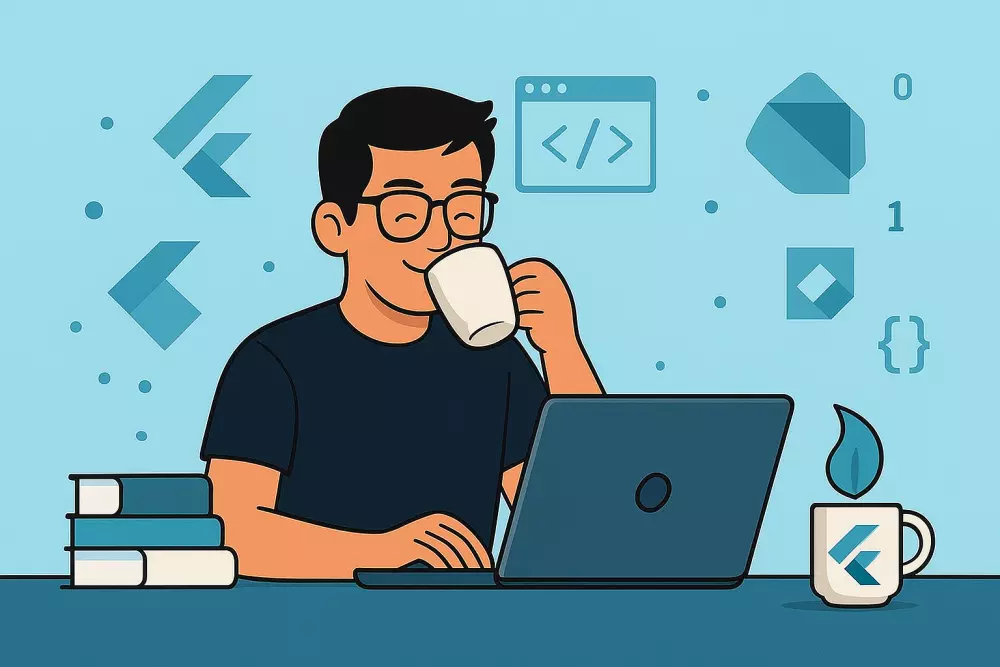 تطوير تطبيق موبايل احترافي باستخدام Flutter لنظامي Android و iOS