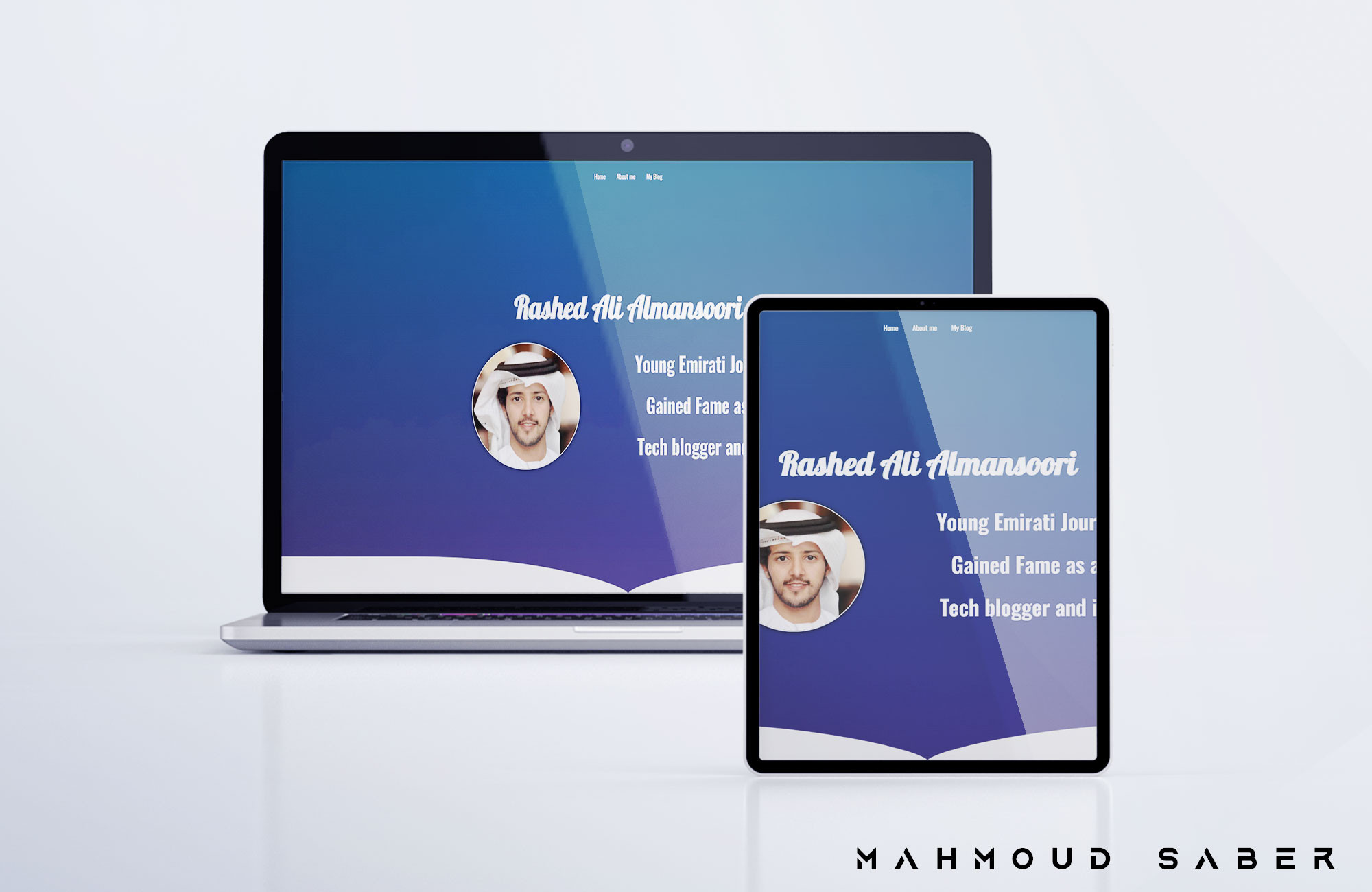 موقع اليكتروني صفحة واحدة