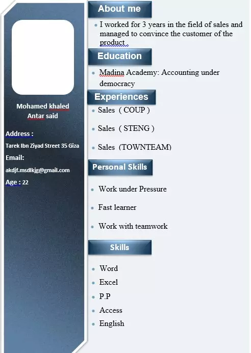 كتابة السيرة الذاتية