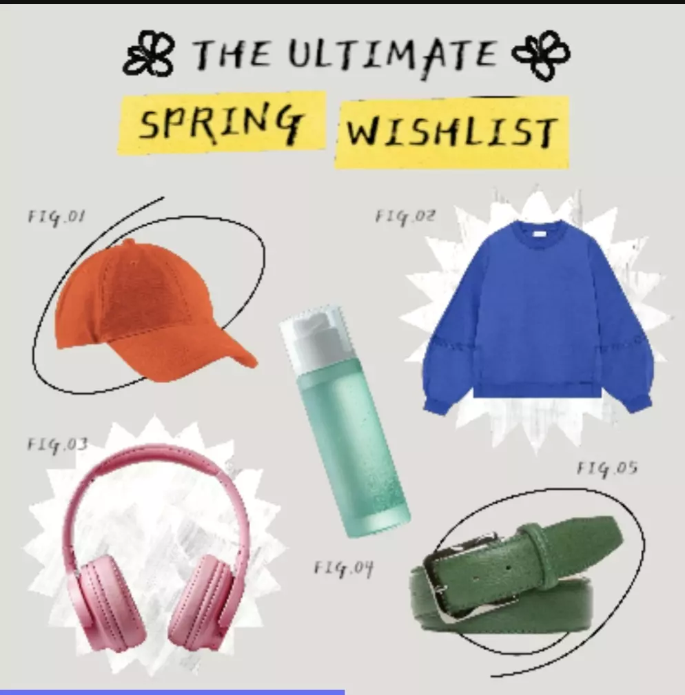 تصميم كتالوج لمنتجات مختلفة