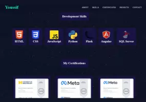 إنشاء موقع شخصي (Portfolio) متكامل للعملاء والشركات