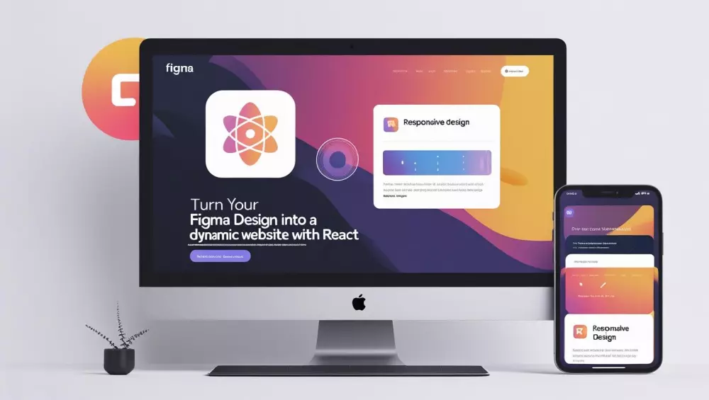 تحويل تصميم Figma إلى موقع ديناميكي باستخدام React.js متجاوب واحترافي ( 25 دولار فقط للصفحة الواحدة )
