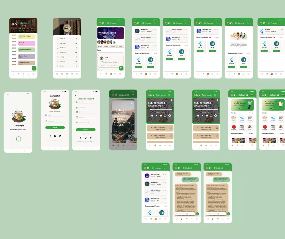 تصميم واجهات مستخدم (UI/UX) احترافية لتطبيقات الموبايل أو المواقع