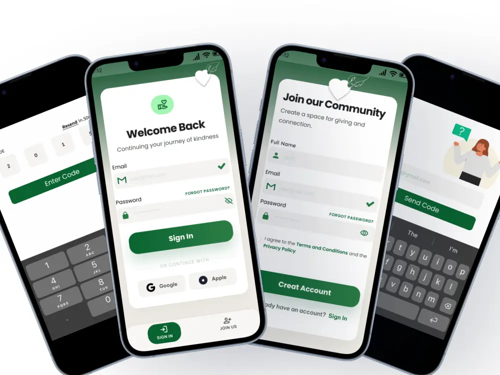 تصميم واجهات تطبيقات موبايل (UI/UX) عصرية وتفاعلية باستخدام Figma
