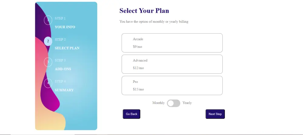 تصميم نموذج تفاعلي متعدد الخطوات (Multi-Step Form) احترافي ومتجاوب