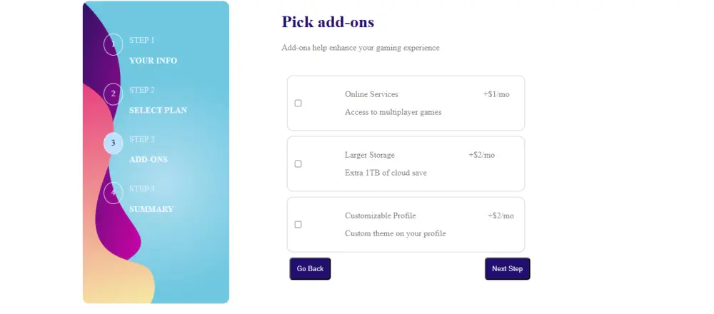 تصميم نموذج تفاعلي متعدد الخطوات (Multi-Step Form) احترافي ومتجاوب