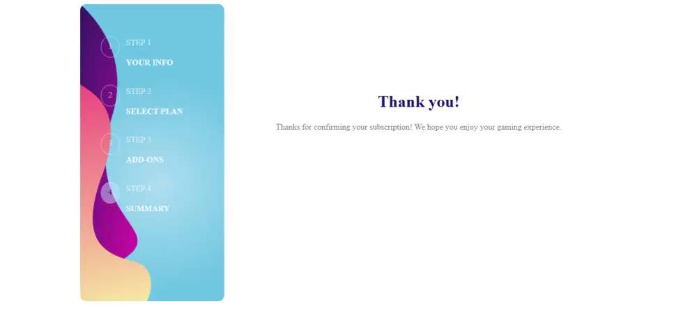 تصميم نموذج تفاعلي متعدد الخطوات (Multi-Step Form) احترافي ومتجاوب