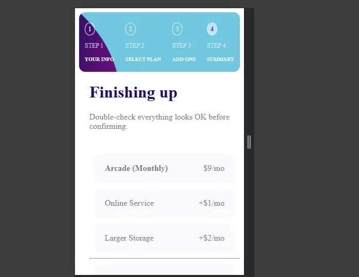 تصميم نموذج تفاعلي متعدد الخطوات (Multi-Step Form) احترافي ومتجاوب