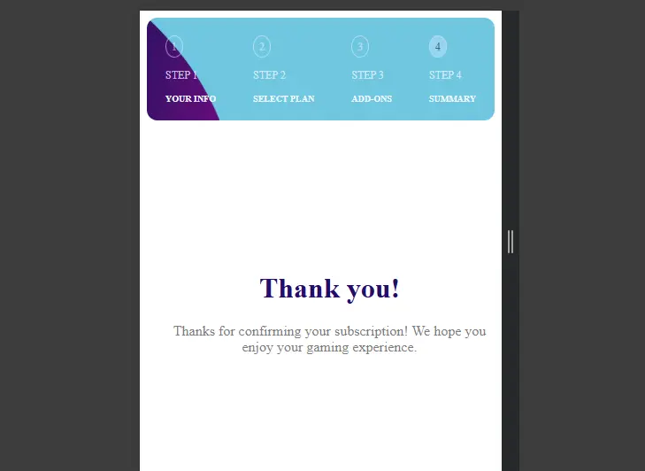تصميم نموذج تفاعلي متعدد الخطوات (Multi-Step Form) احترافي ومتجاوب