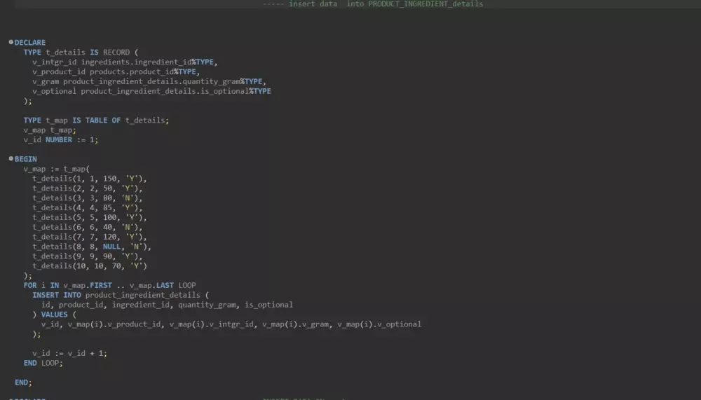سأقوم بتطوير أو تحسين استعلامات وقواعد بيانات Oracle باستخدام SQL و PL/SQL