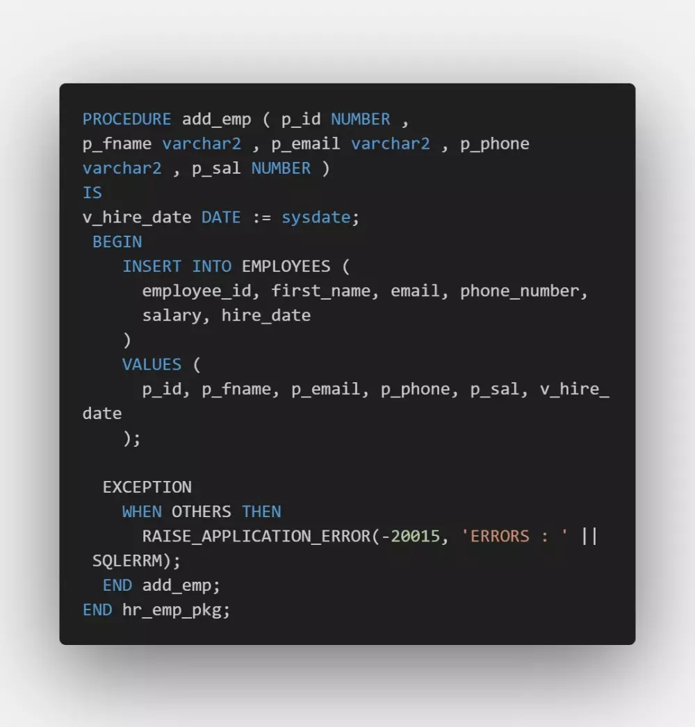 سأقوم بتطوير أو تحسين استعلامات وقواعد بيانات Oracle باستخدام SQL و PL/SQL