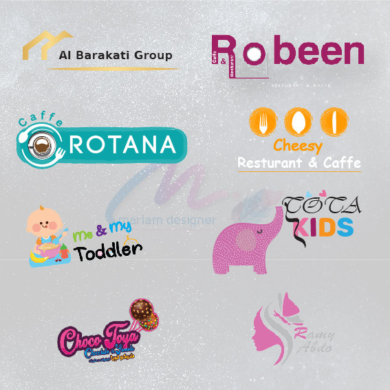 لوجو احترافى - هويه بصريه كامله