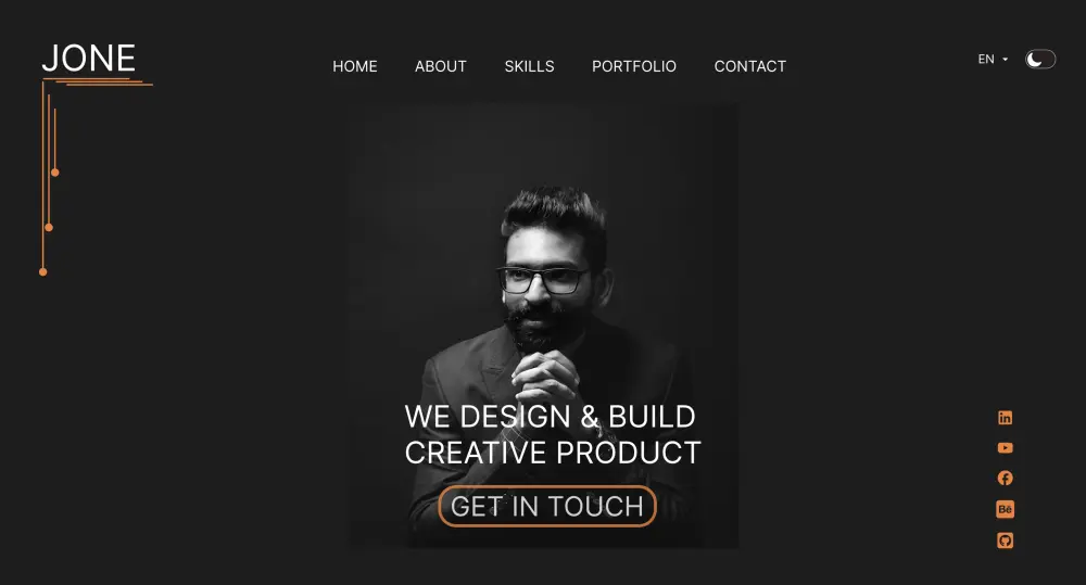 تصميم بورتفوليو يبيع مهاراتك قبل أن تتكلم