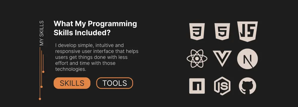 تصميم بورتفوليو يبيع مهاراتك قبل أن تتكلم
